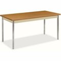 Hon HON UTM3060CLCHR, Utility Table, Rectangular, 60w X 30d X 29h, Harvest/putty HONUTM3060CLCHR